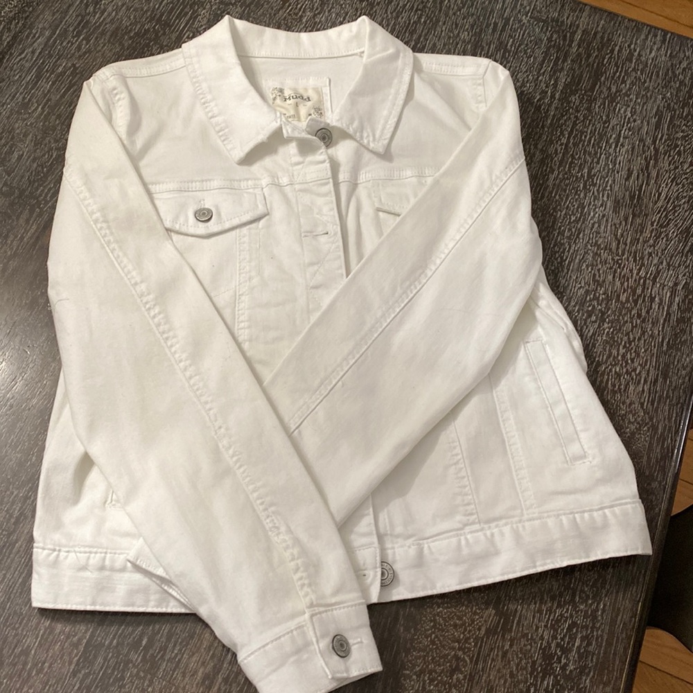 White Mudd Jean jacket